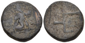 Greek
IONIA. Achaemenid Period. Uncertain Satrap (Circa 350-334 BC). Uncertain mint.
AE Bronze (13mm 1.87g)