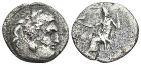 Greek
KINGS of MACEDON. Alexander III the Great (336-323 BC).
AR Drachm (16mm 3.4g)