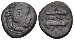 Greek
KINGS OF MACEDON. Alexander III 'the Great' (Circa 336-323 BC)
AE Bronze (19.5mm 6.13g)
