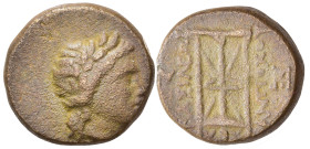 Greek
SELEUKID KINGS of SYRIA. Antiochos II Theos (261-246 BC).
AE Bronze (19.9mm 8.32g)