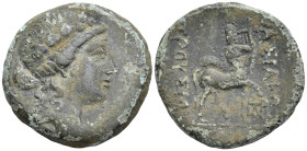 Greek
KINGS OF BITHYNIA. Prusias II Kynegos (182-149 BC)
AE Bronze (20.6mm 4.41g)