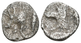 Greek
MYSIA. Kyzikos (Circa 450-400 BC)
AR Hemiobol (8mm 0.35g)