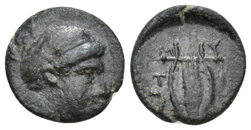 Greek
MYSIA. Kyzikos. (Circa 1st century BC)
AE Bronze (13.5mm 1.44g)