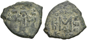 Byzantine
Heraclius, Martina and Heraclius Constantine. (610-641 AD). Kyzikos
AE Follis (24.5mm 6.62g)