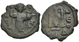 Byzantine
Constans II (641-668 AD).
AE Follis (23.4mm 4.49g)