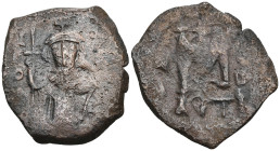 Byzantine
Constans II (641-668 AD).
AE Follis (21mm 3.6g)