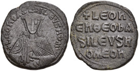 Byzantine
Leo VI the Wise (886-912 AD). Constantinople
AE Follis (27.4mm 10.09g)