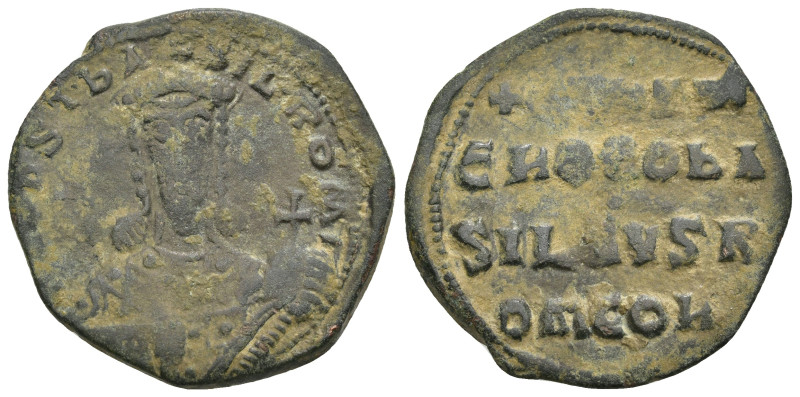 Byzantine
Constantine VII and Romanus I (913-959 AD). Constantinople
AE Follis...