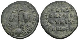 Byzantine
Constantine VII Porphyrogenitus with Romanus I (913-959 AD). Constantinople
AE Follis (27.3mm 7.87g)