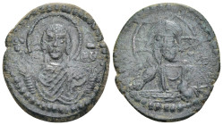 Byzantine
Anonymous, Attributed to Romanus IV (1068-1071 AD). Constantinople
AE Follis (26.2mm 6g)