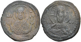 Byzantine
Anonymous, Attributed to Romanus IV (1068-1071 AD). Constantinople
AE Follis (28.5mm 7.51g)