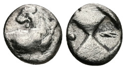 Thrace, Chersonesos. AR Hemidrachm. 1.93 g 13.33 mm. Circa 386-338 BC.