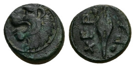 Thrace,Chersonesos. Ae, 2.00 g 12.50 mm. Circa mid-4th century-309 BC.