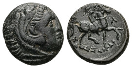 Kings of Macedon. Kassander. Ae, 4.56 g 17.60 mm. 306-297 BC.