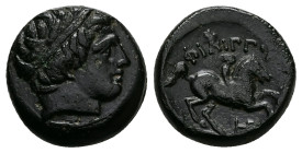 Kings of Macedon, Philip III Arrhidaios. Ae, 6.52 g 17.51 mm. 323-317 BC.