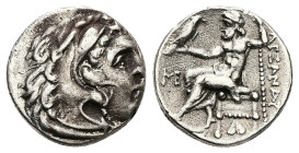 Kings of Macedon, Alexander III 'the Great', AR Drachm, 3.23 g 16.75 mm. 336-323 BC.