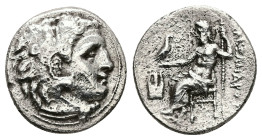 Kings of Macedon, Alexander III 'the Great', AR Drachm, 3.77 g 17.83 mm. 336-323 BC.