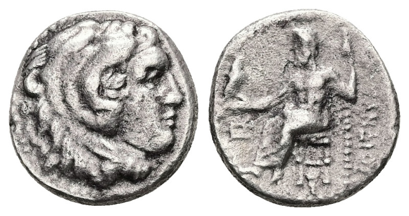 Kings of Macedon, Alexander III 'the Great', AR Drachm, 4.00 g 15.96 mm. 336-323...