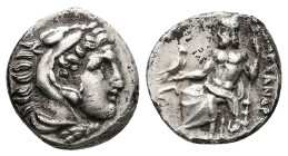 Kings of Macedon, Alexander III 'the Great', AR Drachm, 4.22 g 17.09 mm. 336-323 BC.