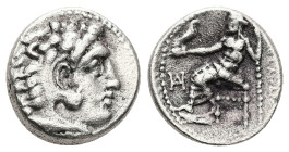 Kings of Macedon, Alexander III 'the Great', AR Drachm, 4.24 g 15.98 mm. 336-323 BC.