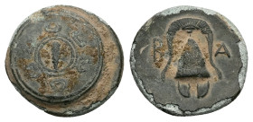 Kings of Macedon. Alexander III "the Great". Ae, 3.21 g 16.81 mm. 336-323 BC.