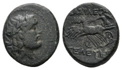 Seleukid Kingdom, Seleukos II Kallinikos, Ae, 5.32 g 18.25 mm. 246-225 BC.