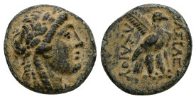 Seleukid Kingdom. Achaios. Ae, 4.87 g 18.78 mm. (Usurper, 220-214 BC).