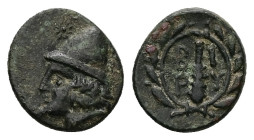 Troas, Birytis. Ae. 1.37 g 12.18 mm. 4th-3rd centuries BC.