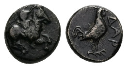 Troas, Dardanos. Ae, 1.66 g 10.08 mm. 4th-3rd century BC.
