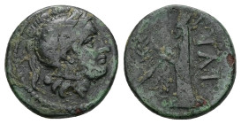 Troas. Ilion. Ae, 5.20 g 18.21 mm. Circa 301-281 BC.