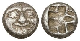 Mysia, Parion. AR Drachm, 3.15 g 11.97 mm. 5th century BC.