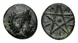 Mysia, Pitane. Ae, 0.65 g 8.71 mm. Circa 4th-3rd centuries BC.
