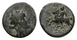 Ionia, Magnesia ad Maeandrum. Ae, 2.04 g 12.69 mm. 2nd-1st centuries BC.