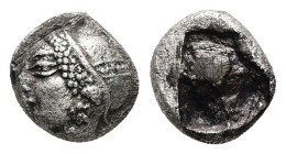 Ionia, Phokaia, AR Diobol, 1.22 g 9.49 mm. Circa 6th-5th century BC.