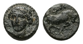 Ionia, Phygela. Ae, 0.72 g 8.44 mm. Circa 350-300 BC