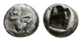 Persia, Achaemenid Empire. AR 1/6 Siglos, 0.81 g 7.82 mm 505-480 BC.