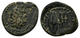 Kings of Galatia, Deiotaros, AE, 4.10 g 17.83 mm. Circa 62-40 BC.