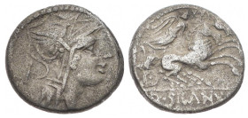 Roman Republic. AR, Denarius. 3.89 g. 17.61 mm.