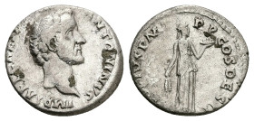 Antoninus Pius, AD 138-161. AR, Denarius. 3.15 g. 17.40 mm. Rome.