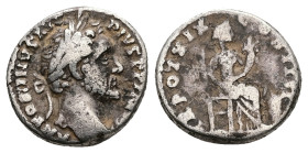 Antoninus Pius, AD 138-161. AR, Denarius. 3.77 g. 17.03 mm. Rome.