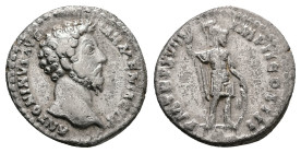 Marcus Aurelius, AD 161-180. AR, Denarius. 2.70 g. 17.93 mm. Rome.