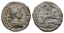 Caracalla, AD 197-217. AR, Denarius. 2.64 g. 18.70 mm. Rome.