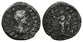 Geta as Caesar, AD 198-209. AR, Denarius. 2.46 g. 18.55 mm. Rome.