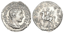 Gordian III, AD 238-244. AR, Denarius. 1.94 g. 20.25 mm. Rome.