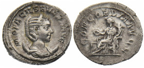 Otacilia Severa, AD 244-249. AR, Antoninianus. 3.74 g. 22.93 mm. Rome.
