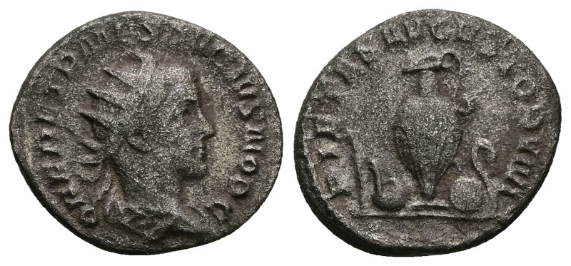 Herennius Etruscus as Caesar, AD 249-251. AR, Antoninianus. 3.86 g. 20.99 mm. Ro...