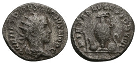 Herennius Etruscus as Caesar, AD 249-251. AR, Antoninianus. 3.86 g. 20.99 mm. Rome.