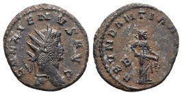 Gallienus, AD 253-268. AE, Antoninianus. 3.42 g. 21.08 mm. Rome.