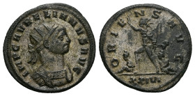 Aurelian, AD 270-275. AE, Antoninianus. 3.24 g. 22.84 mm. Siscia.