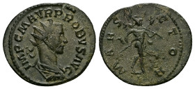 Probus, 276-282 AD. AE, Antoninianus. 3.37 g. 24.65 mm. Lugdunum.